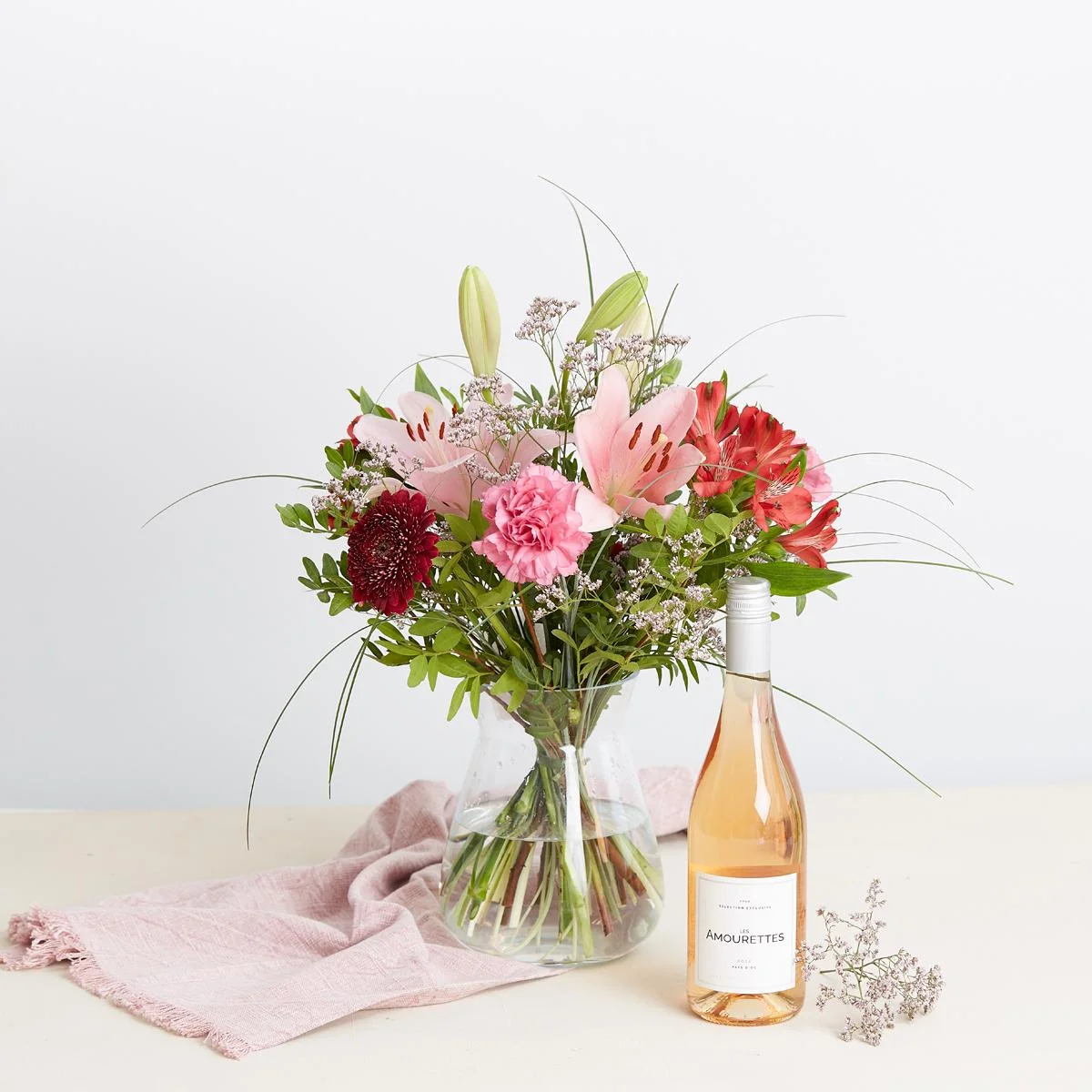 Den helt rigtige til Valentin med Les Amourettes rosé